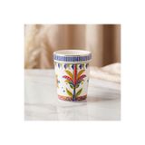 Baci Milano Dolce Vita Palm Kapaklı Espresso Fincanı 7 cm Porselen