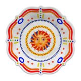 Baci Milano Dolce Vita Sun 6'lı Çukur Tabak 23,5 cm Melamin
