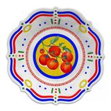 Baci Milano Dolce Vita Tomatos 6'lı Çukur Tabak 23,5 cm Melamin