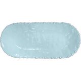 Baci Milano Joke Mavi Melamin Servis Tabağı 53X24 Cm - 24 x 53 cm