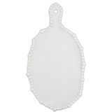 Baci Milano Joke Table Kitchen 15.5x28.5 cm Beyaz Kesme Tahtası