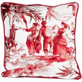 Baci Milano Le Rouge Kırmızı Yastık 60 x 60 cm - Standart