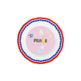 Baci Milano Mamma Mia 22 CM Peace Yazılı Tabak