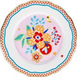 Baci Milano Mamma Mia 28 cm Çiçek Desenli Yemek Tabağı