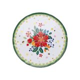 Baci Milano Mamma Mia 32 CM Çiçek Desenli Servis Tabağı