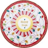 Baci Milano Mamma Mia Happy Days Yazılı 32 CM Servis Tabağı
