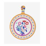 Baci Milano Mamma Mia Maksi Kesme Tahtası Çok Renkli Melamin 31,5 x 41 cm