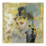 Baci Milano Memories Audrey 17x17 cm Kare Tepsi