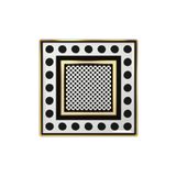Baci Milano Optical 17x17 cm Kare Tepsi