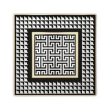 Baci Milano Optical 30,5X30,5 cm Kare Tepsi