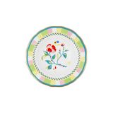 Baci Milano Servis Tabağı FLOWER ÇUKUR TABAK PORSELEN 22 CM