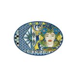 Baci Milano Servis Tabağı SICILY OVAL SERVİS TABAĞI51X35,5CMM