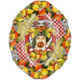 Baci Milano Sicily 7 Parça Turuncu Meze Tabağı