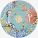 Baci Milano St. Tropez Turkuaz Melamin Kahvaltı Tabağı 21,5 cm - Sofra Grubu