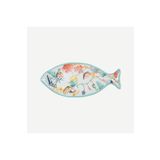Baci Milano St. Tropez Turkuaz Melamin Servis Tabağı 49 Cm