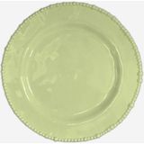 Baci Milano Yeşil Melamin Pasta Tabağı 23 Cm