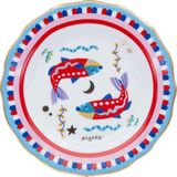 Baci Milano Zodiac Vibe 16 cm Balık Burcu Pasta Tabağı