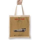 Back To The Future Bez Çanta Uzun Saplı - Açık Bej - 40 X 40