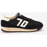 BACK70 Erkek Bağcıklı Süet Spor & Sneaker Ayakkabı N26 - Siyah