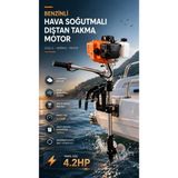 Backer BP500 Dıştan Takma Tekne Bot Motoru