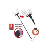 Backer PrOlive Devir Ayarlı Zeytin Hasat Makinası Yeni Tasarım/Yeni Model Orijinal Johnson Motorlu
