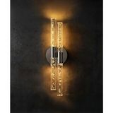Backhome Bubbleflux Dubble Medium 40 cm Modern Tasarım LED Aplik - Duvar Lambası - Antrasit Gri - Pilli - Günışığı
