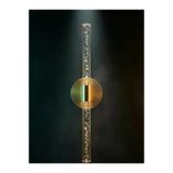 BACKHOME Bubbleflux Large 51 cm Modern Tasarım LED Aplik - Duvar Lambası - Gold - Pilli - Günışığı
