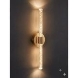 BACKHOME Bubbleflux Large 51 cm Modern Tasarım LED Aplik - Duvar Lambası - Gold - Pilli - Günışığı