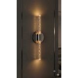 BACKHOME Bubbleflux Medium 40 cm Modern Tasarım LED Aplik - Duvar Lambası - Antrasit Gri - Pilli - Günışığı