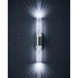 Backhome Bubblelight Small 31 cm Modern Tasarım LED Aplik - Duvar Lambası - Antrasit Gri - Pilli - Beyaz LED