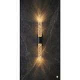 BACKHOME Bubblelight Small 31 cm Modern Tasarım LED Aplik - Duvar Lambası - Siyah - Pilli - Günışığı