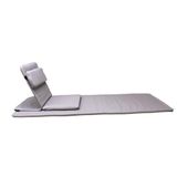 Backjack Meditasyon Sandalyesi, Sırt Destekli Yer Minderi + 60X180 Kumaş Mat - BACKJACK 3XL (Gri)