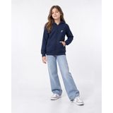 Backlain Mod Style Kız Çocuk Fermuarlı Sweatshırt Hırka 3 Iplik Şardonlu Kalın Kumaş - Lacivert - 15 - 16 Yaş