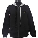 Backpacker Kadın Sweatshirt Kapüşonlu Fermuarlı Siyah - 010 - Siyah - XL / Regular