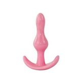 Backpart 2 Boğumlu Silikon Anal Tıkaç - Pembe