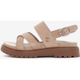 BACKSTRAP SANDAL Kadın Medium Beige Nubuck Sandalet TB0A61T4EN31 - Bej