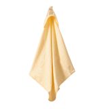 Bacodeseta Giraffe Garden Kapüşonlu Bebek Havlusu – Zürafa Nakışlı,Soft Cotton, 75x80 cm, 0–12 Ay (Sarı)