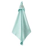 Bacodeseta SeaSparkle Kapüşonlu Bebek Havlusu – Deniz Yıldızı Nakışlı,75x80 cm, Soft Cotton (MİNT)