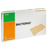 Bactigras 15x20 cm Antiseptik Tül Yara Yanık Bakım Örtüsü 10 Adet