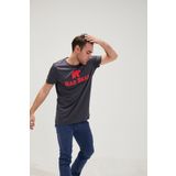 Bad Bear 19.01.07.002 Tee Antrasit Erkek T-Shirt
