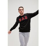 Bad Bear 19.02.12.003-C01 Siyah Convex Crewneck Erkek Sweatshirt