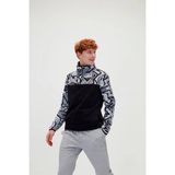 Bad Bear 210221007-NGT Siyah Mirage Half Zip Erkek Sweatshirt