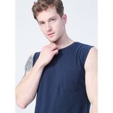 Bad Bear 22.01.23.002 Tribe Tank-Top Düz Yaka Normal Kalıp Düz Lacivert Erkek Atlet