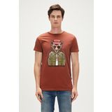 Bad Bear 23.01.07.009-C122 Krem Erkek T-Shirt