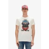 Bad Bear 23.01.07.010-C04 Krem Erkek T-Shirt