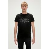 Bad Bear 23.01.07.013 Persona Siyah Erkek T-shirt