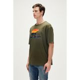 Bad Bear 23.01.07.027-C70 Haki Tripart Erkek T-shirt