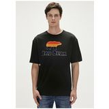 Bad Bear 23.01.07.027 Tripart Baskılı Siyah Erkek T-Shirt