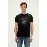 Bad Bear 23.01.07.037-C01 Siyah Erkek T-shirt