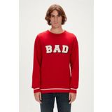 Bad Bear 23.02.12.013-C54 Kırmızı Erkek Sweatshirt